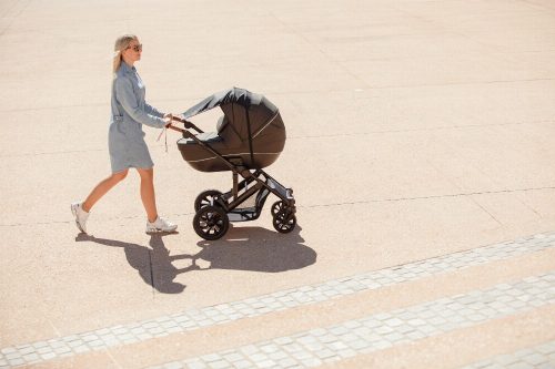 FreeON napellenző babakocsira (szürke)