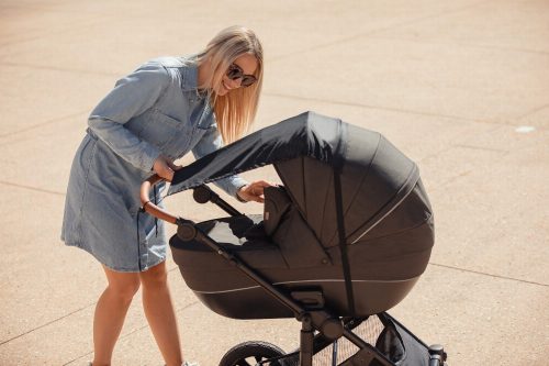 FreeON napellenző babakocsira (szürke)