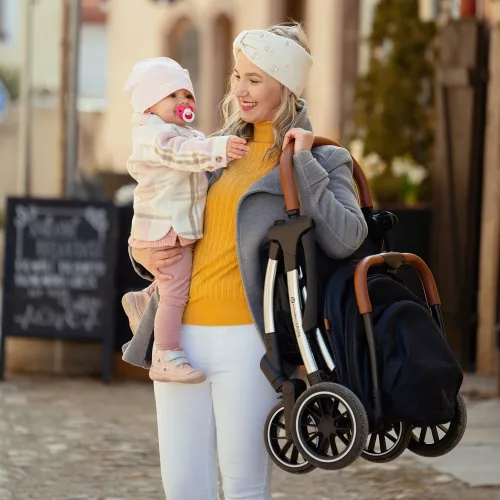 PETITE&MARS Sport babakocsi Cross Anthracite Blue