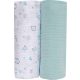 Bubaba muslin pelenka 70x70 cm (2 db)- Menta