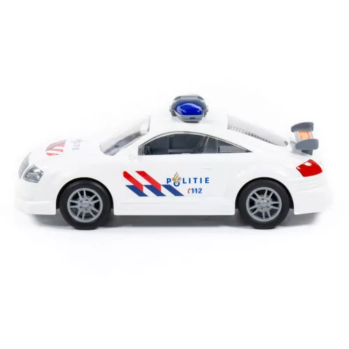 Moni Polesie műanyag rendőr sportautó fehér