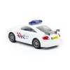Moni Polesie műanyag rendőr sportautó fehér