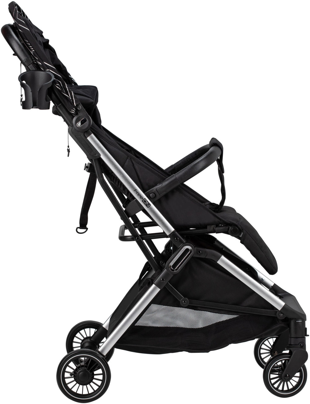 FreeON Unique sport babakocsi - blacksilver (48846)