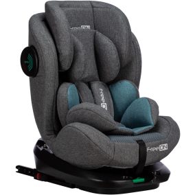   FreeON Ultima I-size biztonsági gyerekülés 40-150 cm- Grey/turkiz