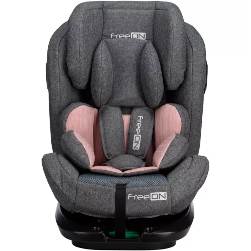 FreeON Ultima I-size biztonsági gyerekülés 40-150 cm- Grey/pink