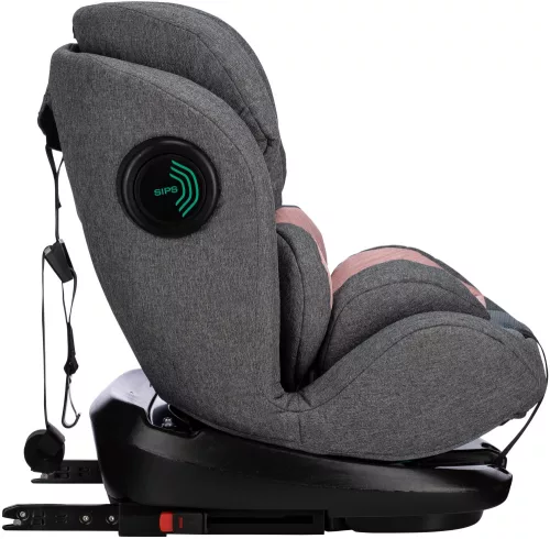FreeON Ultima I-size biztonsági gyerekülés 40-150 cm- Grey/pink