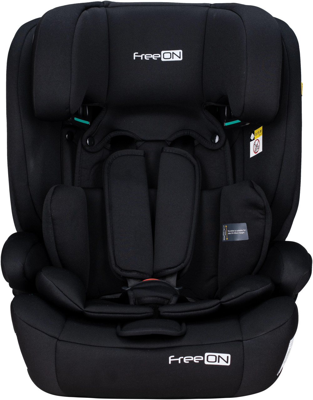 FreeON Uran gyerekülés 76-150cm- Black (49102)