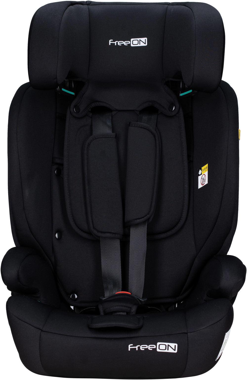 FreeON Uran gyerekülés 76-150cm- Black (49102)