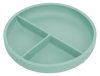 FreeON osztott szilikon tányér-green