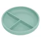 FreeON osztott szilikon tányér-green