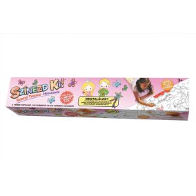 Színezd ki! színező tekercs, nagy - hercegnő