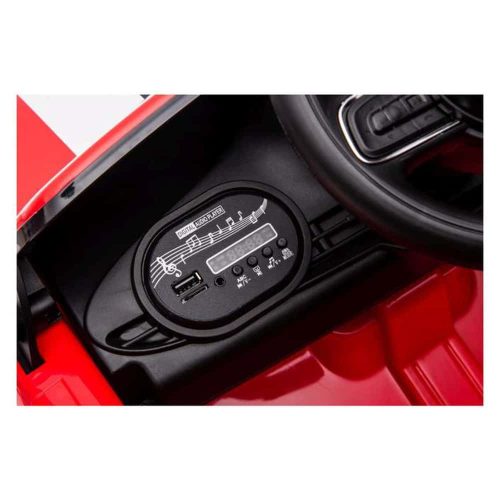 Apollo elektromos kisautó- Fiat piros