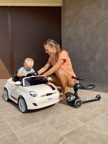 Apollo elektromos kisautó- Fiat pink