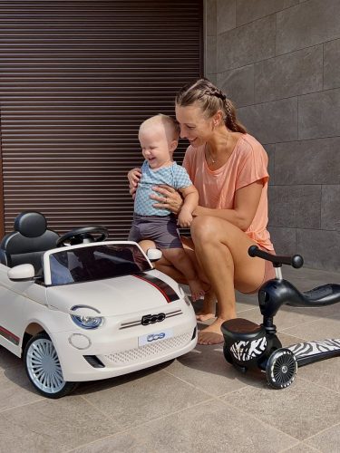 Apollo elektromos kisautó- Fiat pink