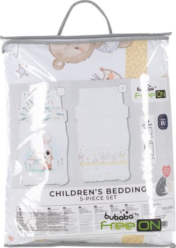 Bubaba 5 részes ágynemű szett- Happy friends