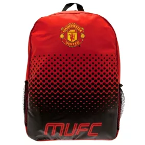 Manchester United hátizsák, iskolatáska FADE