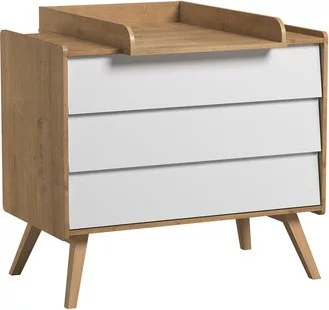 VOX Vintage 3 fiókos komód-White