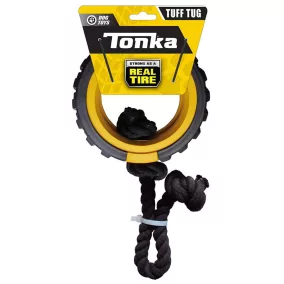   TONKA Gumijáték kutyáknak mega húzó kötéllel és betéttel 38 cm