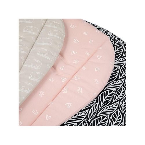 PETITE&MARS Ülésbetét babakocsiba Foamy Beige Whale