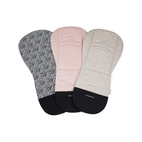 PETITE&MARS Ülésbetét babakocsiba Foamy Beige Whale