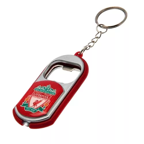 Liverpool kulcstartó sörnyitó és lámpa