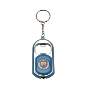Manchester City kulcstartó sörnyitós