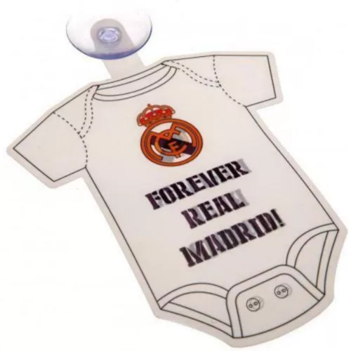 Real Madrid mini mez autós "Baby on board"