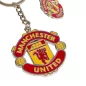 Manchester United kulcstartó kitűzővel