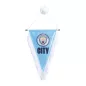 Manchester City autós zászló háromszög