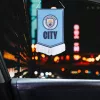 Manchester City autós zászló