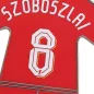 Liverpool kulcstartó kitűzővel Szoboszlai 8
