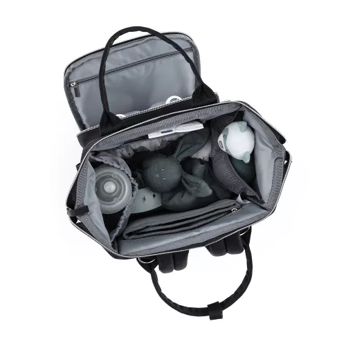 PETITE&MARS Hátizsák babakocsira JACK - #catchthemoment sorozat Dusty Rose