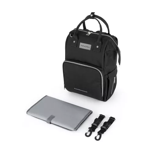 PETITE&MARS Hátizsák babakocsira JACK - Catchthemoment sorozat  Just Black