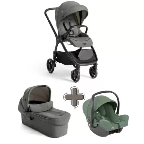   Joie Signature Valora 2in babakocsi Evergreen + i-Snug2 hordozó Laurel
