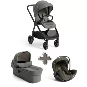   Joie Signature Valora 2in babakocsi + i-Level Pro hordozó Evergreen