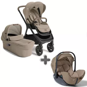   Joie Signature Finiti 2 in1 babakocsi + i-Level Pro hordozó Sandstone