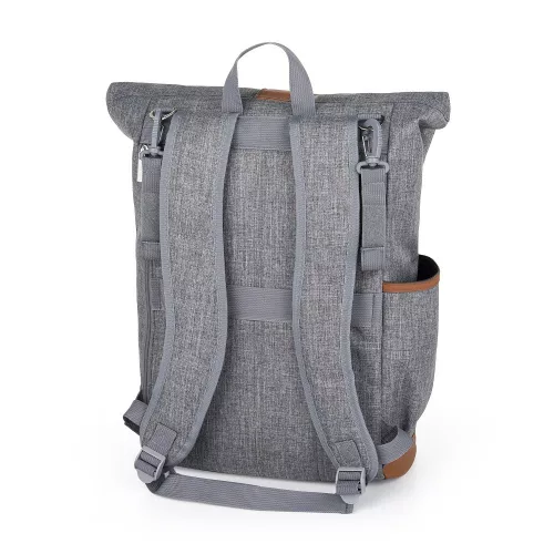 PETITE&MARS Pelenkázó hátizsák babakocsira Jackob Ultimate Grey