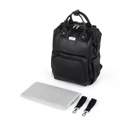 PETITE&MARS Jasper pelenkázó hátizsák babakocsira Absolute Black