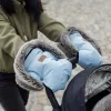 PETITE&MARS Kesztyű / Kézmelegítő babakocsira Furry Forever Black
