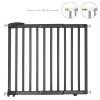 Badabulle ajtórács Deco Pop fa 63-106 cm fekete B025227
