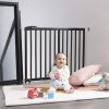 Badabulle ajtórács Deco Pop fa 63-106 cm fekete B025227