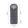 PETITE&MARS Állítható bundazsák 3in1 Jibot Dark Walnut