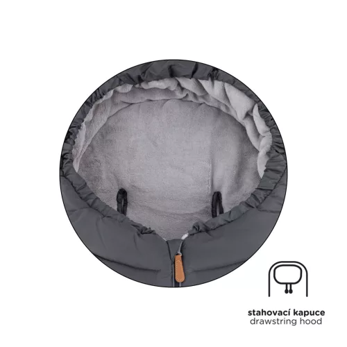 PETITE&MARS Állítható bundazsák 3in1 Jibot Black