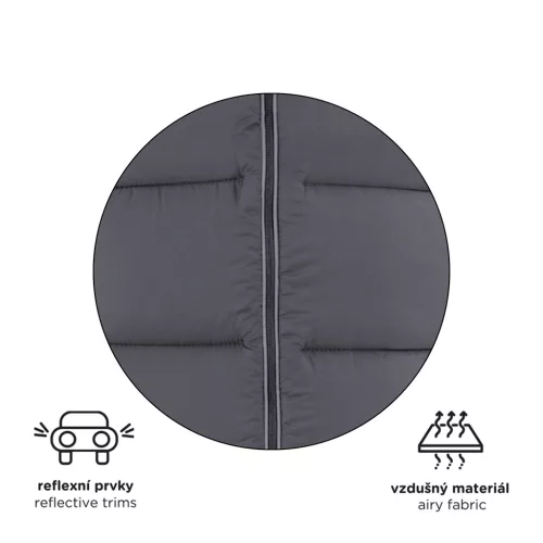PETITE&MARS Állítható bundazsák 3in1 Jibot Black