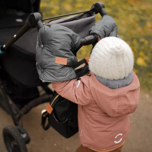 PETITE&MARS Kesztyű / Kézmelegítő babakocsira Jasie Juicy Green