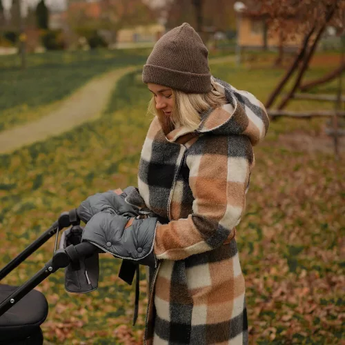 PETITE&MARS Kesztyű / Kézmelegítő babakocsira Jasie Juicy Green