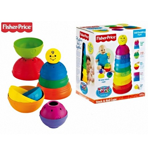 Fisher-Price Színes csészepiramis