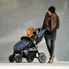 PETITE&MARS  Bundazsák Comfy 4in1 Forever Black