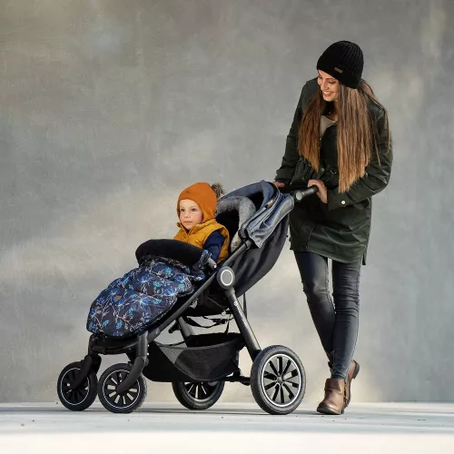PETITE&MARS  Bundazsák Comfy 4in1 Forever Black