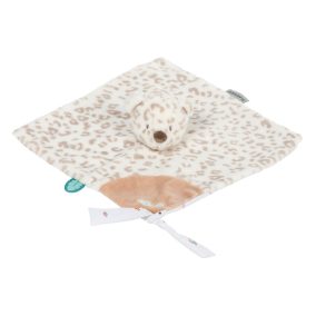   Nattou szundikendő plüss Boris and Jungo - Jungo, a leopárd